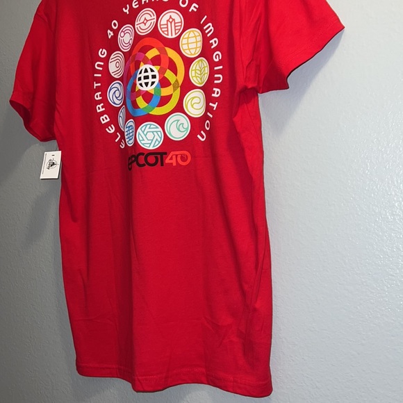 Disney Parks Epcot 40th Anniversary T-Shirt October 1, 2022 Limited Edition!! - Picture 8 of 12